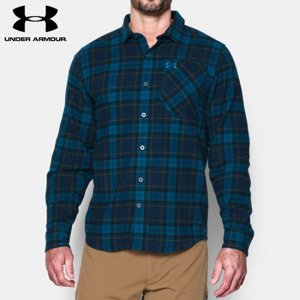 under armour borderland flannel