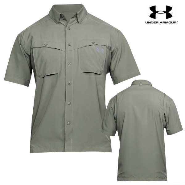Under Armour Tide Chaser Short-Sleeve Fishing Shirt (S) | Wing Supply