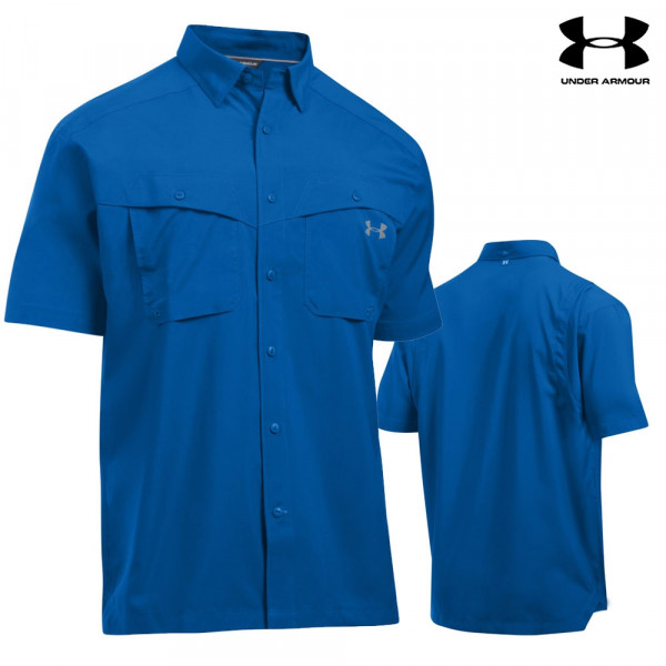 Under Armour Tide Chaser Short-Sleeve Fishing Shirt (L) | Wing Supply
