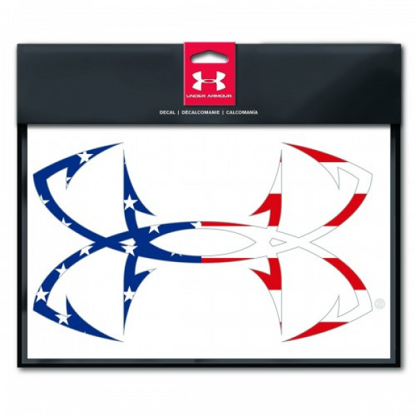 under armour fish hook decal