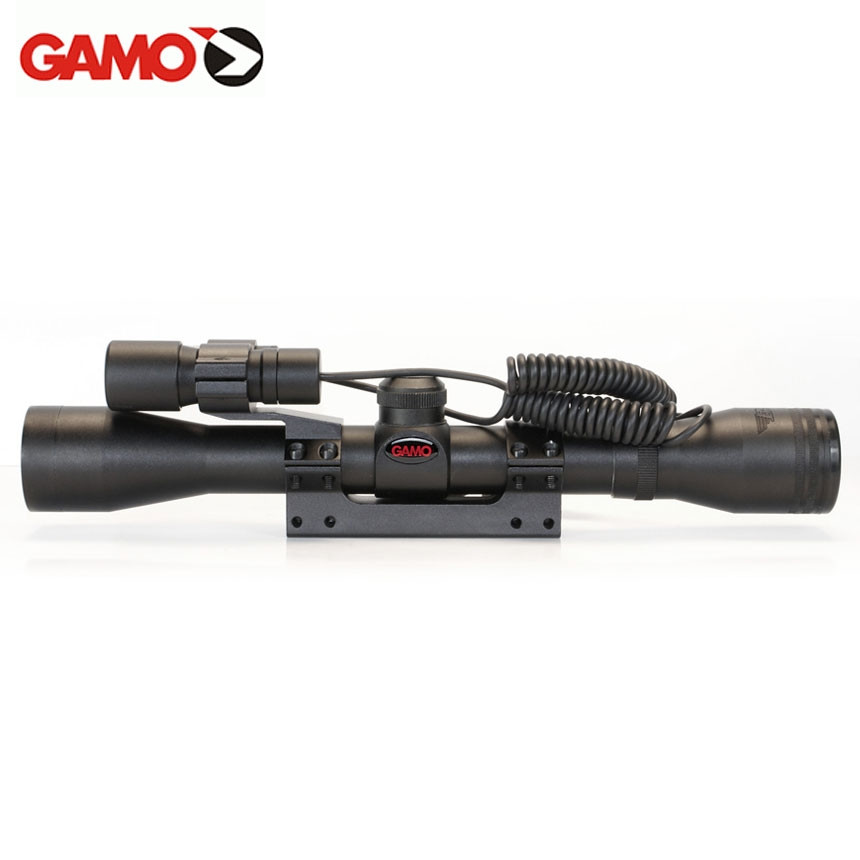 Gamo Varmint Hunter Kit II 4x32 Air Rifle Scope Laser/Light | Wing Supply