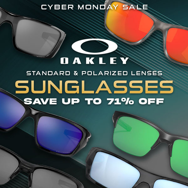 Cyber Monday Sale: Oakley Sunglasses up to 71% OFF | Wing Supply