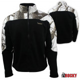 Rocky Silenthunter Fleece Jacket - Black/Realtree Snow