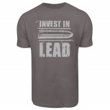 UC T-Shirt Invest in Lead - Charcoal