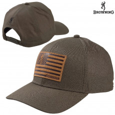 Browning Company Flag Patch Cap - Loden