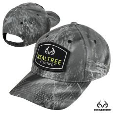 Realtree Fishing Hook Antler Patch Cap- Grey