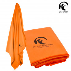 Wet Work Dew Rag Microfiber Towel XL (60"x36")- Orange