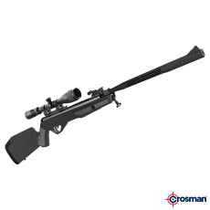 Crosman Mag-Fire Ultra (.177 cal) Air Rifle Combo- Black
