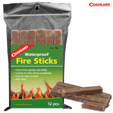 Coghlans Waterproof Fire Sticks (Pk/12)